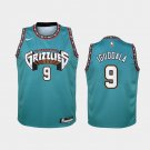 Youth Memphis Grizzlies #9 Andre Iguodala Teal Jersey