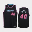 Youth Miami Heat #40 Udonis Haslem Black City Jersey