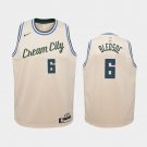 Youth Milwaukee Bucks #6 Eric Bledsoe City Jersey