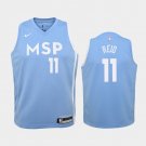 Youth Minnesota Timberwolves #11 Naz Reid City Jersey