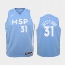 Youth Minnesota Timberwolves #31 Keita Bates-Diop City Jersey