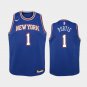 Youth New York Knicks #1 Bobby Portis Swingman Jersey