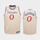 Youth Philadelphia 76ers #0 Josh Richardson City Jersey