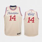 Youth Philadelphia 76ers #14 Norvel Pelle City Jersey