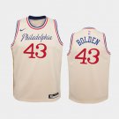 Youth Philadelphia 76ers #43 Jonah Bolden City Jersey