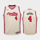 Youth Portland Trail Blazers #4 Moses Brown City Jersey