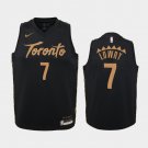 Youth Toronto Raptors #7 Kyle Lowry Black City Jersey