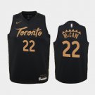 Youth Toronto Raptors #22 Patrick McCaw Black City Jersey