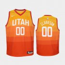 Youth Utah Jazz #00 Jordan Clarkson City Jersey