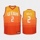 Youth Utah Jazz #2 Joe Ingles City Jersey Orange