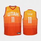 Youth Utah Jazz #11 Dante Exum City Jersey