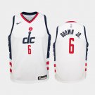 Youth Washington Wizards #6 Troy Brown Jr. City Jersey