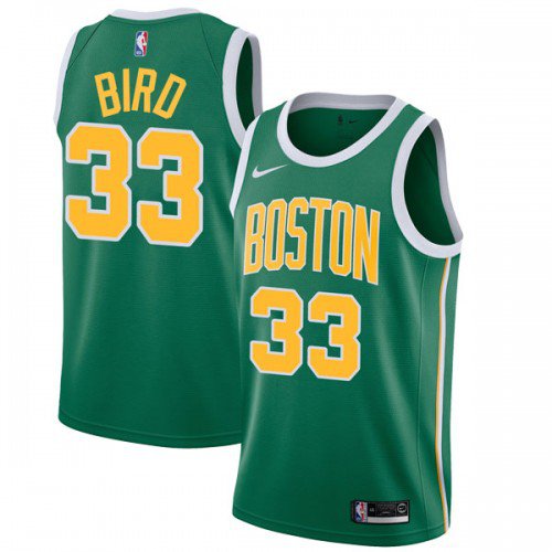 Youth Boston Celtics #33 Larry Bird Earned Jersey