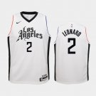 Youth Los Angeles Clippers #2 Kawhi Leonard City Jersey