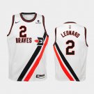 Youth Los Angeles Clippers #2 Kawhi Leonard White Jersey