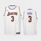 Youth Los Angeles Lakers #3 Anthony Davis White Jersey