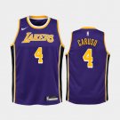 Youth Los Angeles Lakers #4 Alex Caruso Swingman Jersey