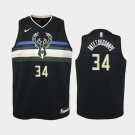 Youth Milwaukee Bucks #34 Giannis Antetokounmpo Jersey