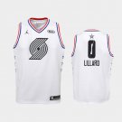 Youth Portland Trail Blazers Damian Lillard All-Star Jersey White