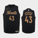 Youth Toronto Raptors #43 Pascal Siakam Black City Jersey