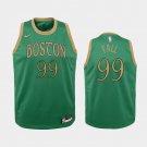 Women Boston Celtics #99 Tacko Fall City Jersey Green