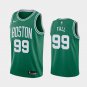 Women Boston Celtics #99 Tacko Fall Jersey Green