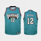 Women Memphis Grizzlies #12 Ja Morant Teal Jersey