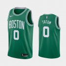 Boston Celtics #0 Jayson Tatum Jersey Green