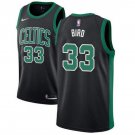 Boston Celtics #33 Larry Bird Black Jersey