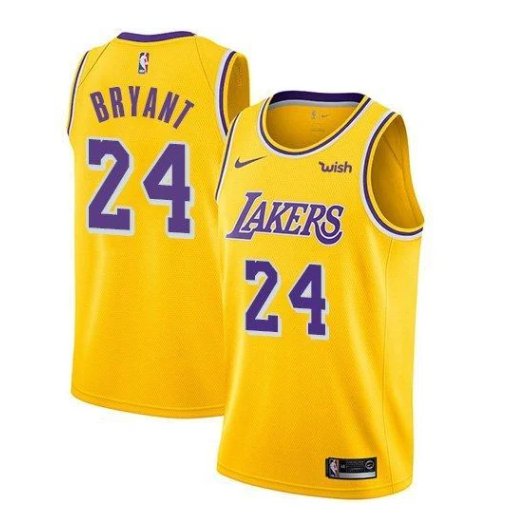 Lakers #24 Kobe Bryant Swingman Jersey Gold