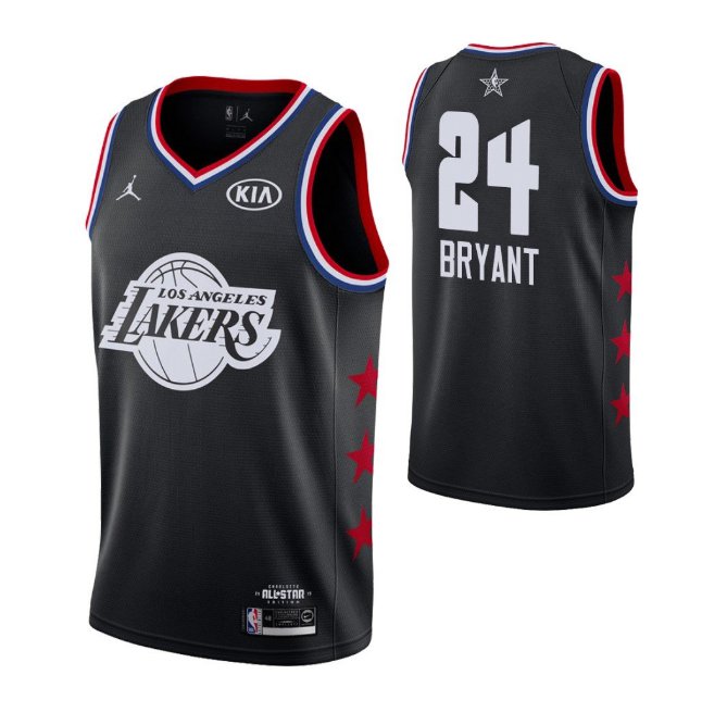 Lakers Kobe Bryant All Star Jersey Black