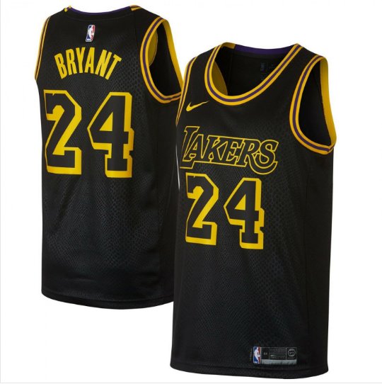 Lakers Kobe Bryant Swingman Jersey Black