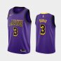 Los Angeles Lakers #3 Anthony Davis Purple City Jersey