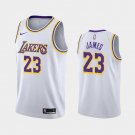 Los Angeles Lakers #23 Lebron James Swingman Jersey