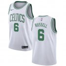 Men's Boston Celtics Bill Russell Swingman Jersey White
