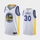 Mens Golden State Warriors #30 Stephen Curry Jersey White