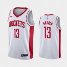 Mens Houston Rockets #13 James Harden Icon Jersey White