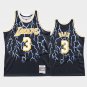 Men's Los Angeles Lakers Anthony Davis Black Lightning Jersey