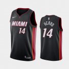 Men's Miami Heat #14 Tyler Herro Black Jersey