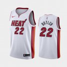 Men's Miami Heat #22 Jimmy Butler White Jersey