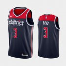 Men's Washington Wizards #3 Bradley Beal Navy Jersey