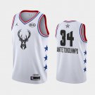 Milwaukee Bucks Giannis Antetokounmpo 2019 All-Star Jersey White