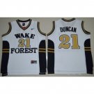 Wake Forest Demon Deacons Tim Duncan Jersey