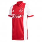 Ajax Home Soccer Jersey 2020 21,Ajax Men's Red Soccer Stadium Football Shirt