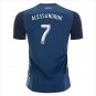 Alessandrini #7 LA Galaxy 2019 Away Jersey Blue Men's Soccer Stadium Shirt Football Tops