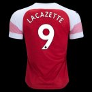 Alexandre Lacazette 9 Home Soccer Jersey 2018-19,EPL Men's Stadium Soccer Kit
