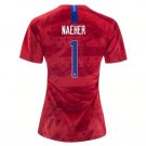 Alyssa Naeher #1 US Women's National Team 2019 Away Jersey USWNT Stadium Shirt WWC Football Tops