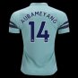 Aubameyang 14 Third Soccer Jersey 2018-19,EPL Men's Stadium Soccer Kit