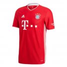 Bayern Munich 20 21 Home Soccer Jersey Men's Stadium Football Shirt Red