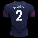Bellerin 2 Away Soccer Jersey 2018-19,EPL Men's Stadium Soccer Kit